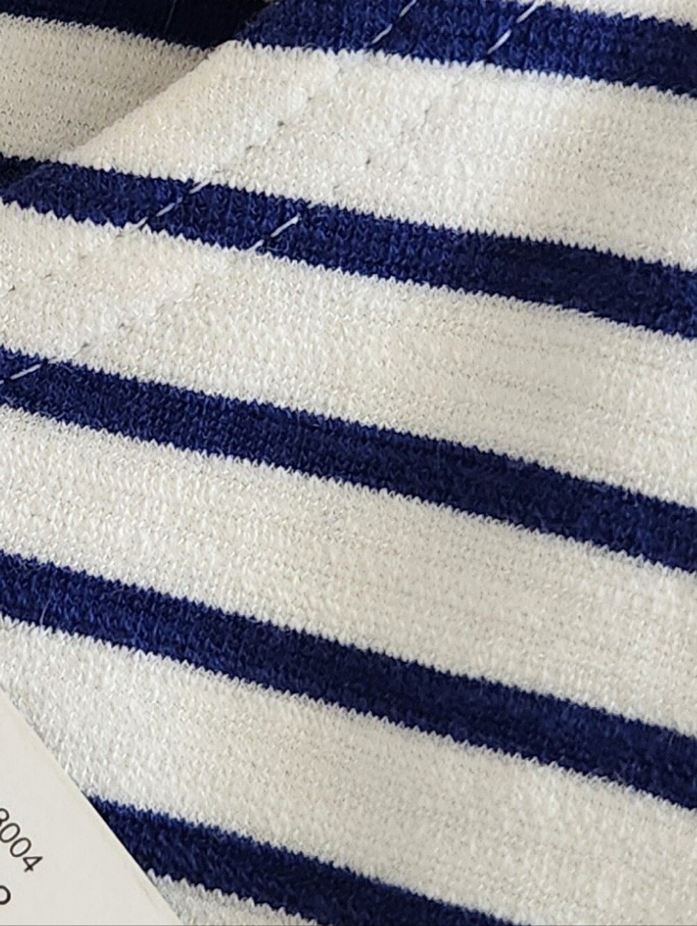 J. Crew Sleeveless Navy Stripe A-Line Dress - Picture 10 of 11